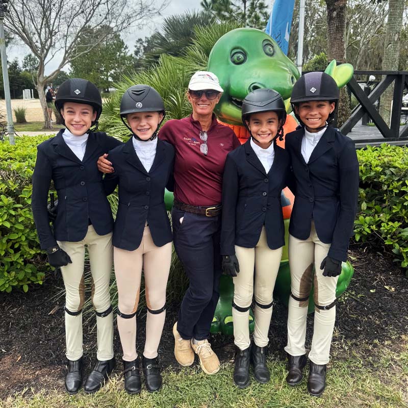 Galaxy Janna and Four Girls